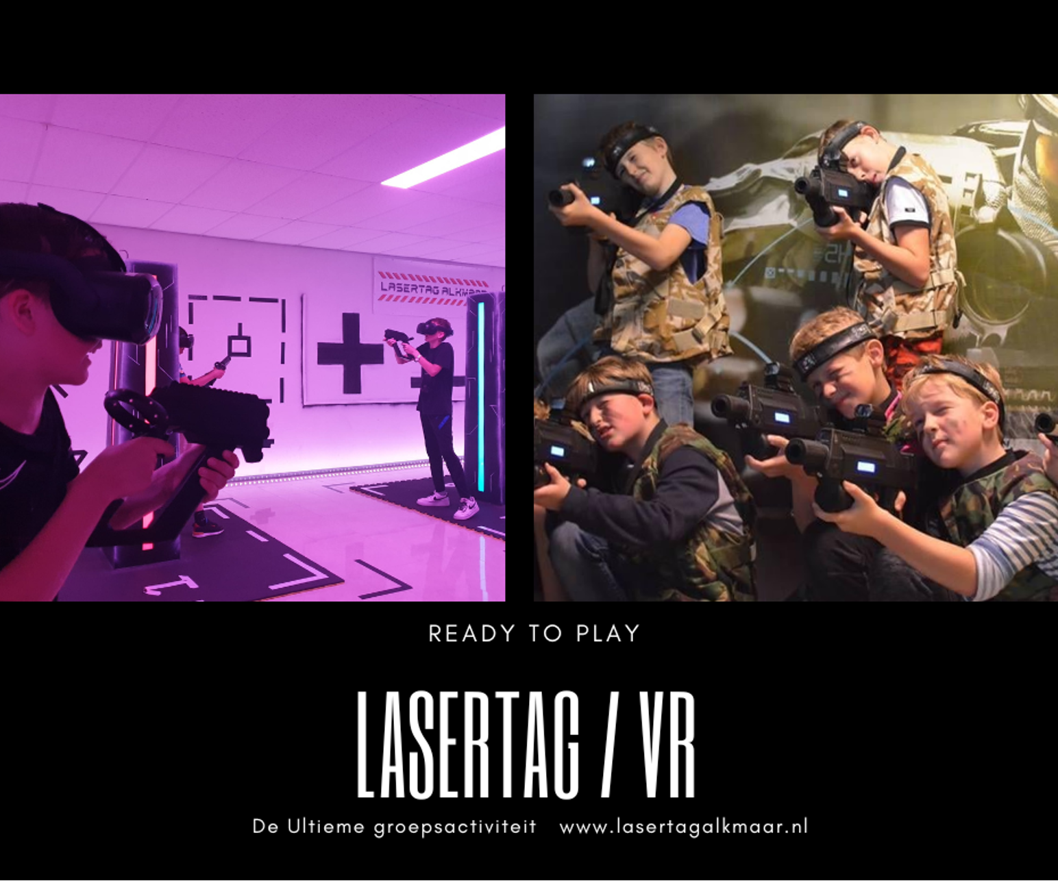 Lasertag & Virtual Reality combi